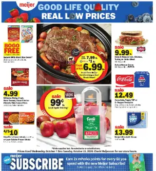 Meijer Weekly Ad cover