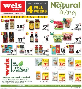Weis Natural Living cover
