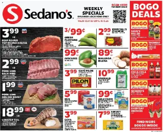 Sedano's Weekly Ad cover