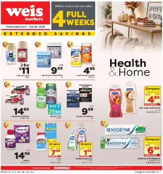 Weis Health & Home cover