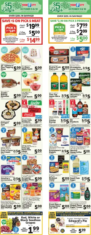 Food City Weekly Ad cover