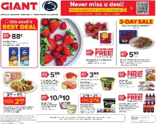 Giant Weekly Ad cover