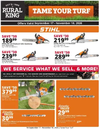 Rural King Ad cover