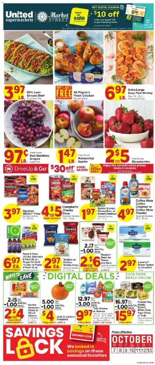 United Supermarkets Weekly Ad cover