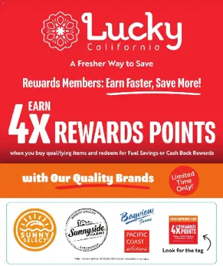 Lucky Supermarkets Online Savings Guide cover