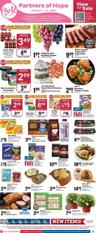 Big Y Weekly Ad cover