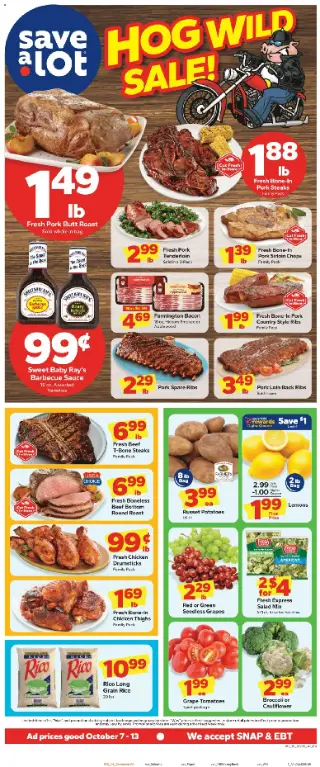Save a Lot Weekly Ad cover