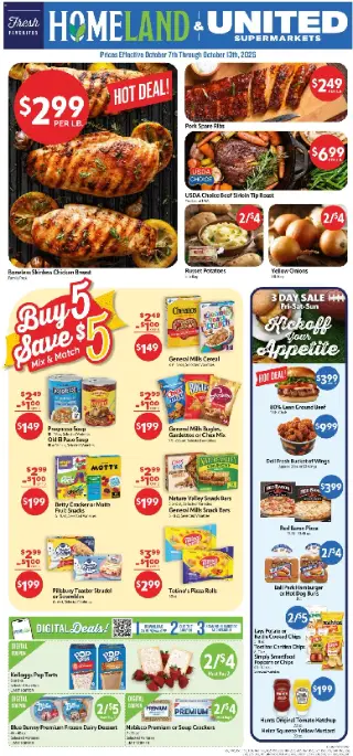 Homeland Weekly Ad cover