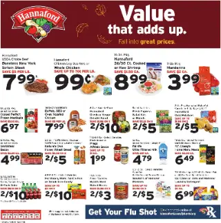 Hannaford Weekly Ad cover