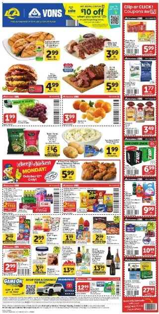 Vons Weekly Ad cover