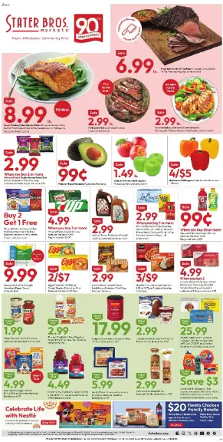 Stater Bros Weekly Ad cover