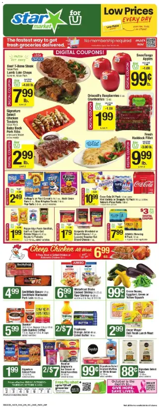 Star Market Weekly Ad cover