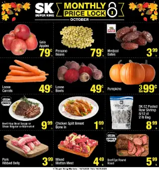 Super King Monthly Ad cover