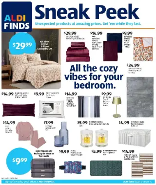 Aldi In Store Ad cover