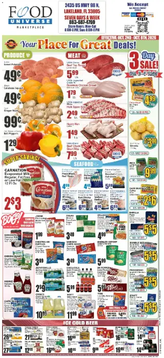 Food Universe Weekly Ad cover