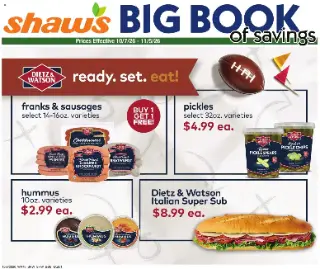 Shaw's Big Book of Savings cover