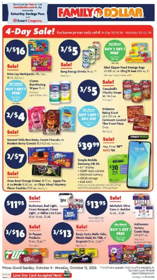 Family Dollar Weekly Ad cover