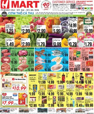 Hmart Weekly Ad - VIETNAMESE - PA cover