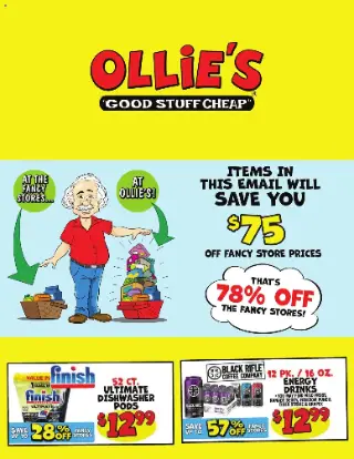 Ollie's Weekly Ad cover
