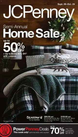 JCPenney Semi-Annual Home Sale cover