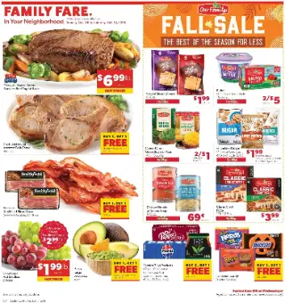 Family Fare Weekly Ad cover