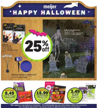 Meijer Halloween Deals cover