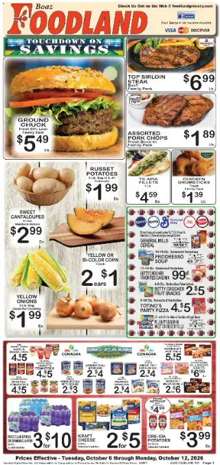 Foodland Weekly Ad cover