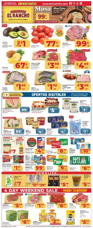 El Rancho Weekly Ad cover