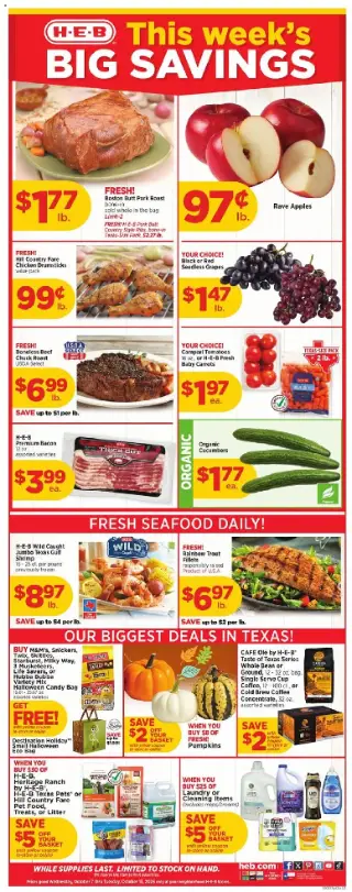 H-E-B Weekly Ad cover